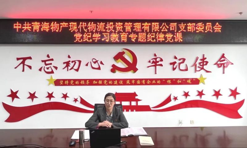 嚴(yán)明紀(jì)律作風(fēng) 永葆政治本色&mdash;&mdash;集團(tuán)黨委書記、董事長(zhǎng)劉玲同志講授專題紀(jì)律黨課
