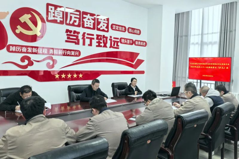 集團黨委委員、紀委書記潘彬列席旁聽朝開公司黨支部理論學習會并講授專題黨課