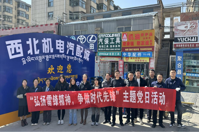 三建公司黨支部、團支部聯(lián)合開展&ldquo;雷鋒月&rdquo;主題黨日、團日活動