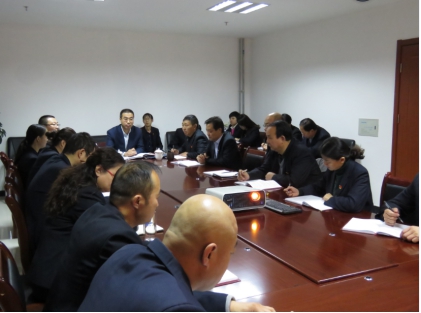 集團(tuán)黨委成員、紀(jì)委書記李志明來我司宣講黨的十九大精神